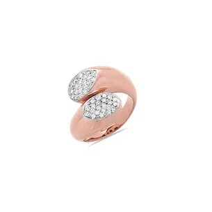 Bague Diamants "Toi & Moi" en Or 