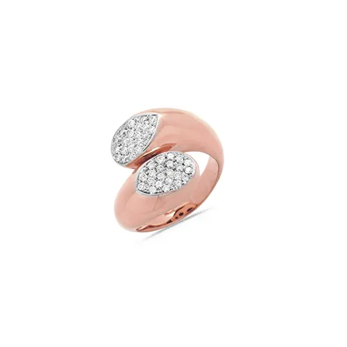 Bague Diamants "Toi & Moi" en Or 