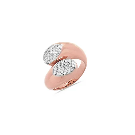 Bague Diamants "Toi & Moi" en Or 