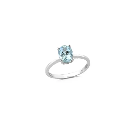 Bague Aigue Marine en Or 