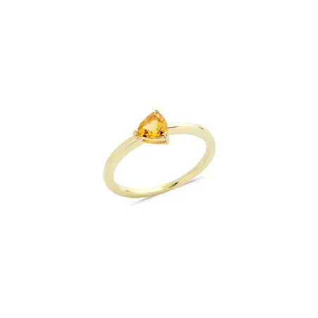 Bague Citrine Trillonen Or