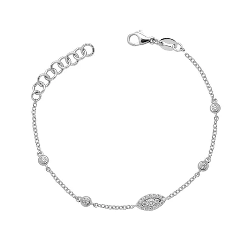 Bracelet Diamants en Or