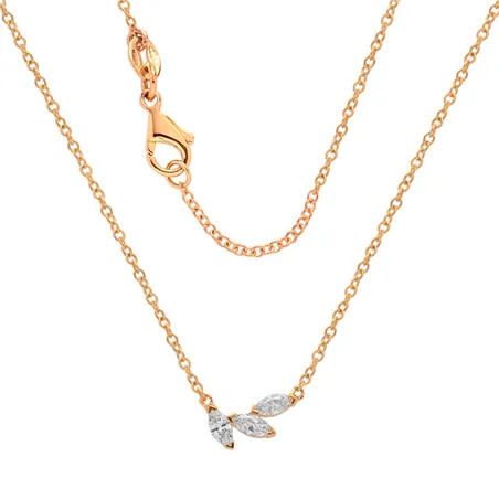 Collier Diamants en Or Jaune 