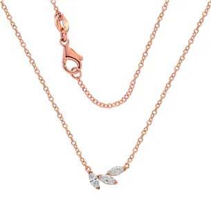 Collier Diamants en Or Jaune  2