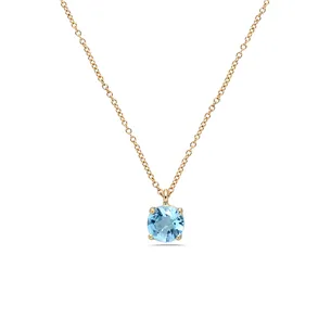 Collier Topaze Sky en Or Jaune 