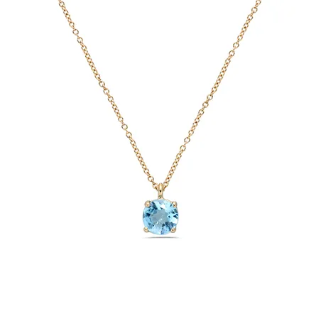 Collier Topaze Sky en Or Jaune 