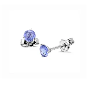 Boucles d'Oreilles Tanzanites