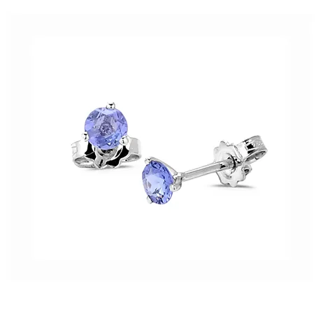 Boucles d'Oreilles Tanzanites