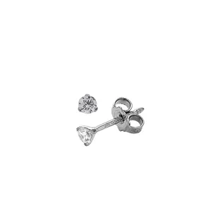 Boucles d'Oreilles Diamantsen Or blanc 