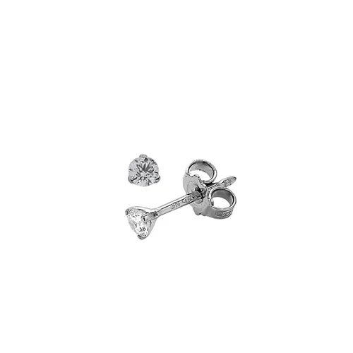 Boucles d'Oreilles Diamantsen Or blanc 