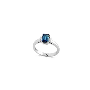 Bague Collection NAMIBIA avec Tourmaline de Namibie 1,02 carat et 2 Diamants