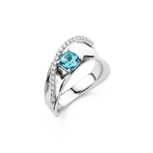 Bague Namibia Coussin